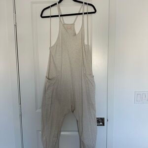 Women's Cream Jumpsuit